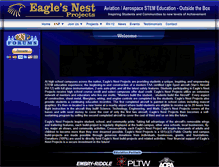 Tablet Screenshot of eaglesnestprojects.org